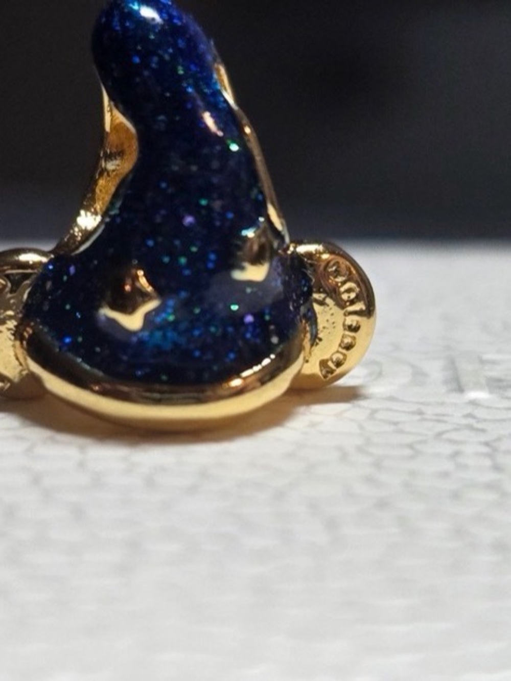 Pandora Disney Sorcerer Mickey Hat Charm – 14k Gold-Plated | 763344C01 | MINT